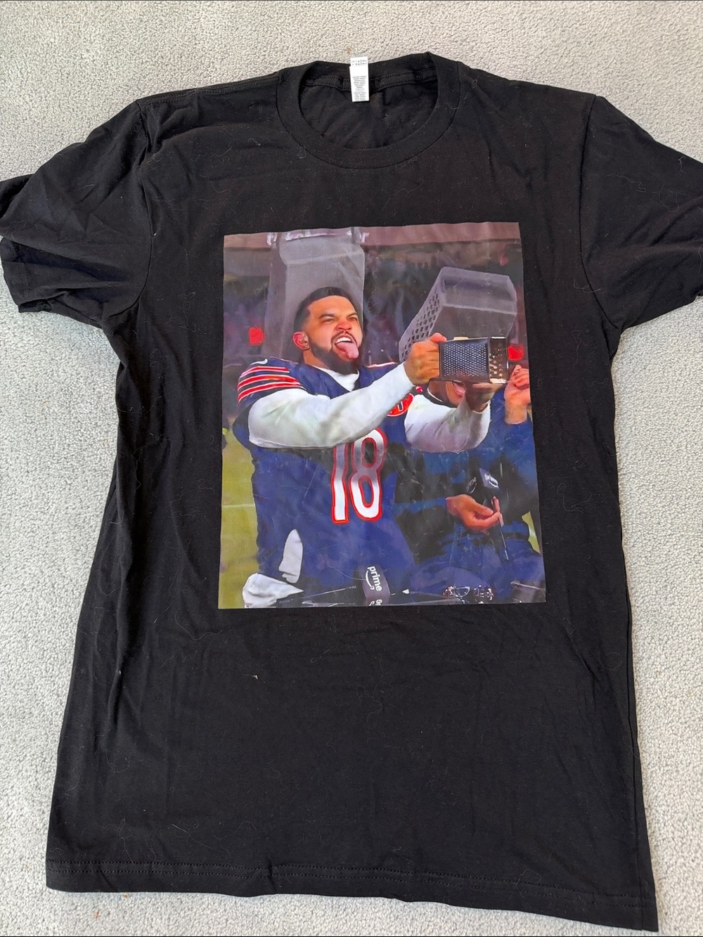 Caleb Williams Chicago Bears Cheese Grating Shirt